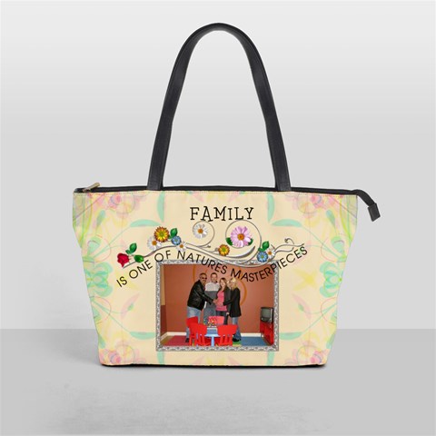 Family Love Shoulder Handbag By Lil Front