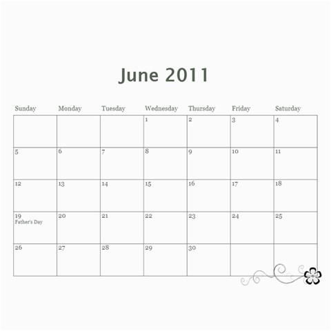 Mamaw s Calendar By Jamie Bryan Dec 2011