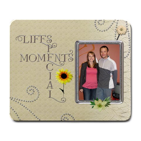 Lifes Special Moments Large Mousepad By Lil Front