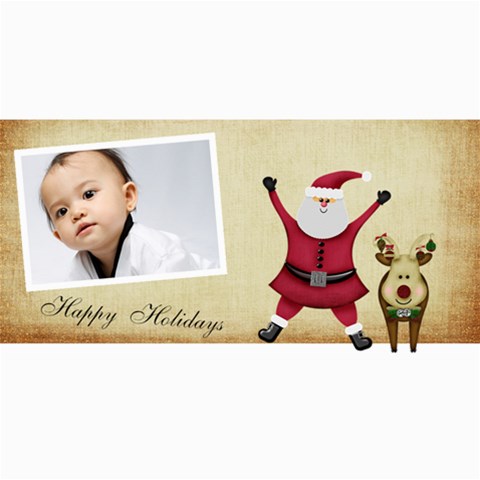 Custom 4  X 8  10 Christmas Photo Cards By J A N B 8 x4  Photo Card - 6