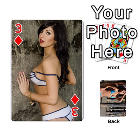 Bikini Cards By Kesma Front - Diamond3