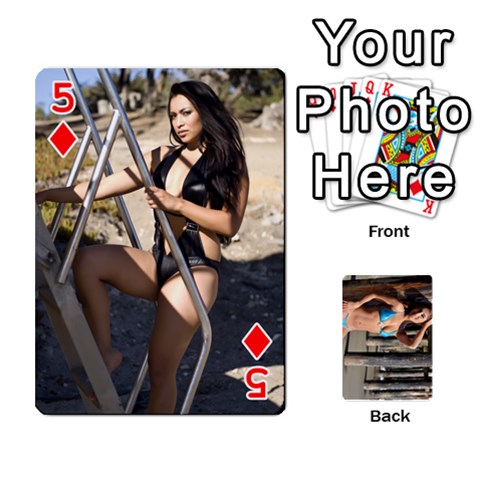 Bikini Cards By Kesma Front - Diamond5