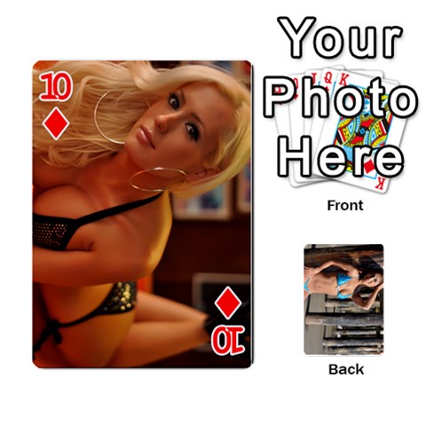 Bikini Cards By Kesma Front - Diamond10