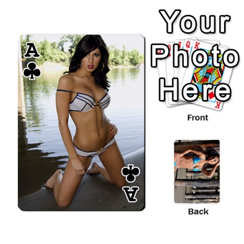 Ace Bikini Cards By Kesma Front - ClubA