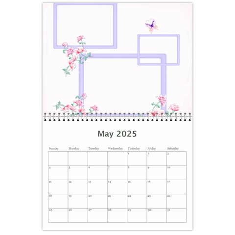 Flower Calendar By Wood Johnson May 2025