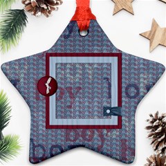 Small Fry 2 sided star ornament - Star Ornament (Two Sides)