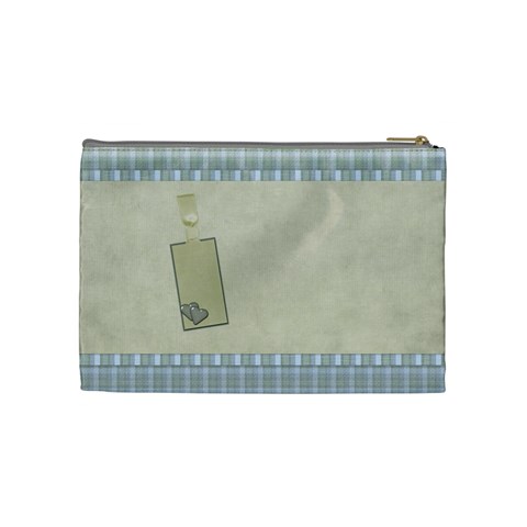 Winters Blessing Medium Cosmetic Bag 1 By Lisa Minor Back