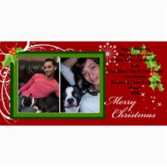 xmas card - 4  x 8  Photo Cards