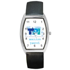 TPI watch for melanie MacLeod Travel - Barrel Style Metal Watch