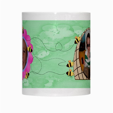 Grandma s Sweet Honey Bees Mug Green 3 By Chere s Creations Center