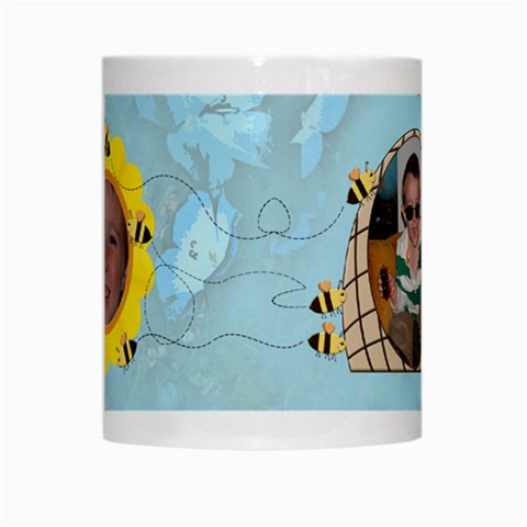 Grandma s Sweet Honey Bees Mug Blue By Chere s Creations Center
