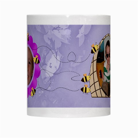 Grandma s Sweet Honey Bees Mug Purple 3 By Chere s Creations Center