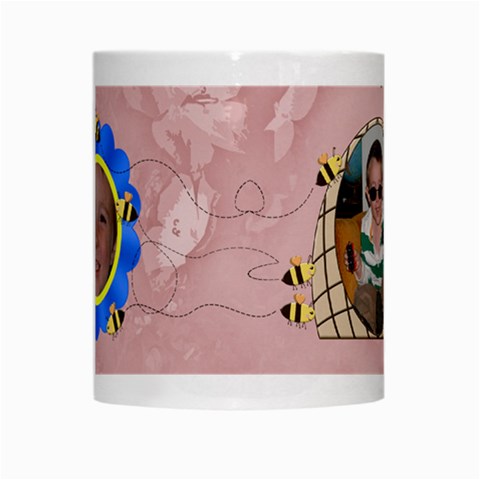 Grandma s Sweet Honey Bees Mug Peach 2 By Chere s Creations Center