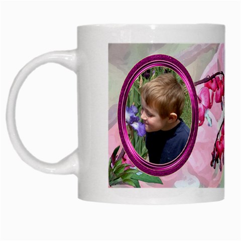 Bleeding Heart Mug Pink By Chere s Creations Left