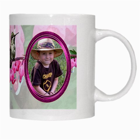 Bleeding Heart Mug Pink By Chere s Creations Right