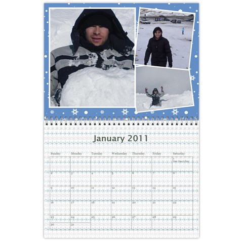 Calendar Eliza By Damaris Jan 2011