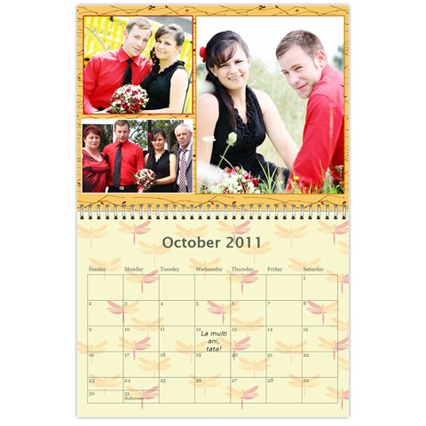 Calendar Eliza By Damaris Oct 2011