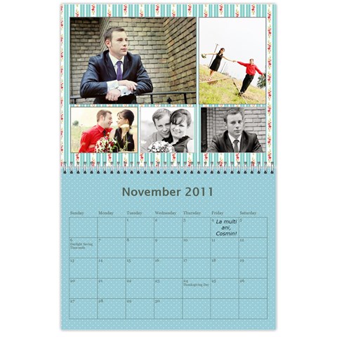 Calendar Eliza By Damaris Nov 2011