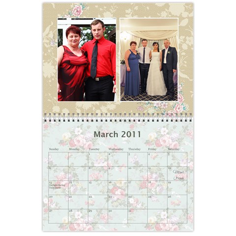 Calendar Eliza By Damaris Mar 2011