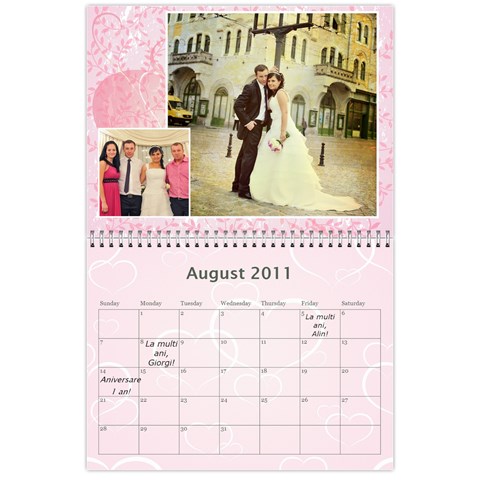 Calendar Eliza By Damaris Aug 2011