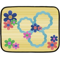 Flowers blanket (4 styles) - Fleece Blanket (Mini) Flowers blanket (4 styles) - Fleece Blanket (Mini)