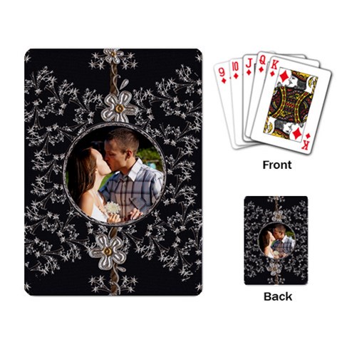 Elegant Playing Cards By Lil Back