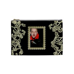 Count Dracula Liquid Gold Cosmetic Bag Medium - Cosmetic Bag (Medium)