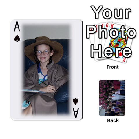 Ace Trimble 2010 A Playing Cards  By Margy Trimble Front - SpadeA