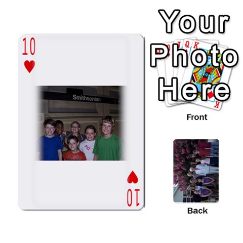 Trimble 2010 A Playing Cards  By Margy Trimble Front - Heart10