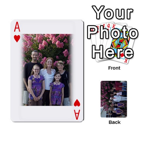 Ace Trimble 2010 A Playing Cards  By Margy Trimble Front - HeartA