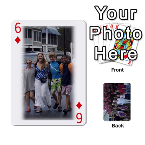 Trimble 2010 A Playing Cards  By Margy Trimble Front - Diamond6