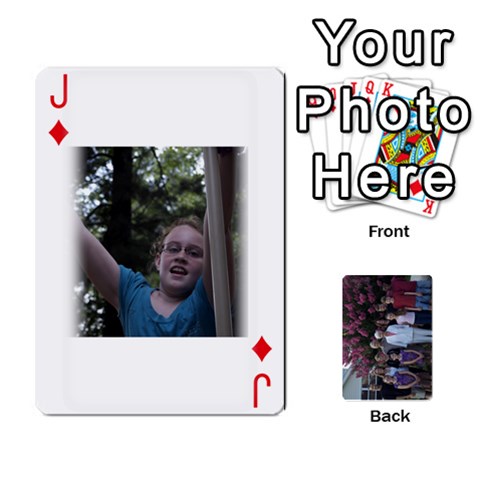 Jack Trimble 2010 A Playing Cards  By Margy Trimble Front - DiamondJ