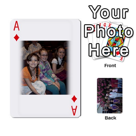 Ace Trimble 2010 A Playing Cards  By Margy Trimble Front - DiamondA