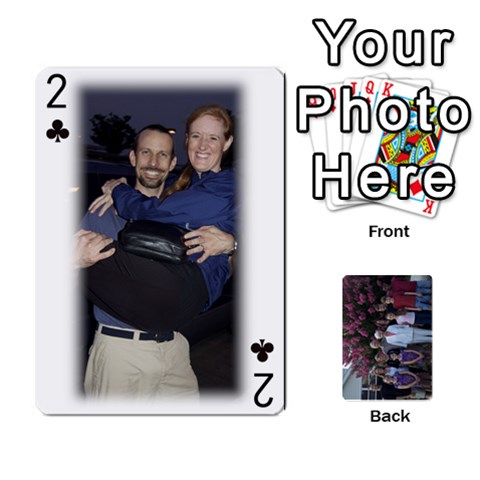 Trimble 2010 A Playing Cards  By Margy Trimble Front - Club2