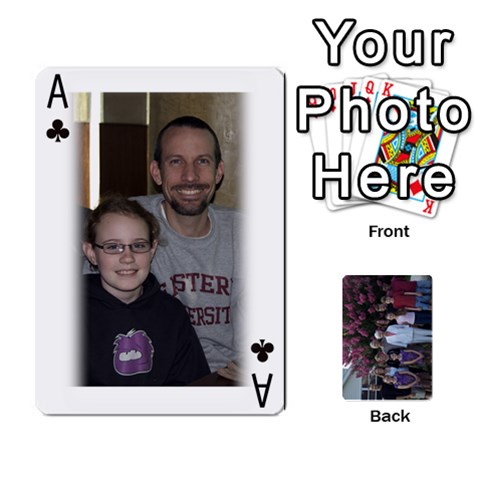 Ace Trimble 2010 A Playing Cards  By Margy Trimble Front - ClubA