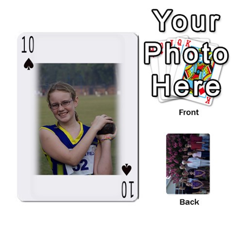 Trimble 2010 A Playing Cards  By Margy Trimble Front - Spade10