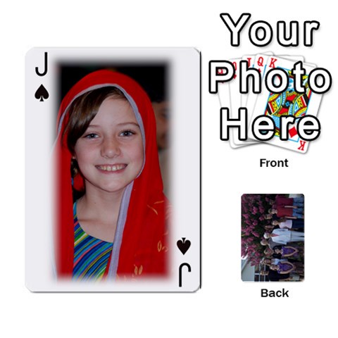 Jack Trimble 2010 A Playing Cards  By Margy Trimble Front - SpadeJ