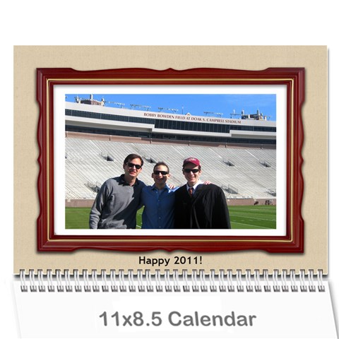 12 Month Holiday Calendar By Kenny Porras Cover