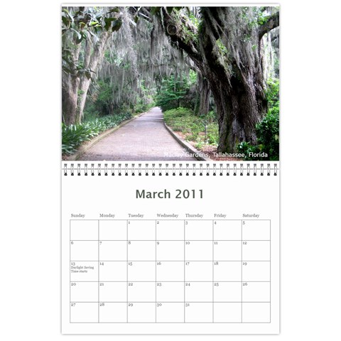 12 Month Holiday Calendar By Kenny Porras Mar 2011