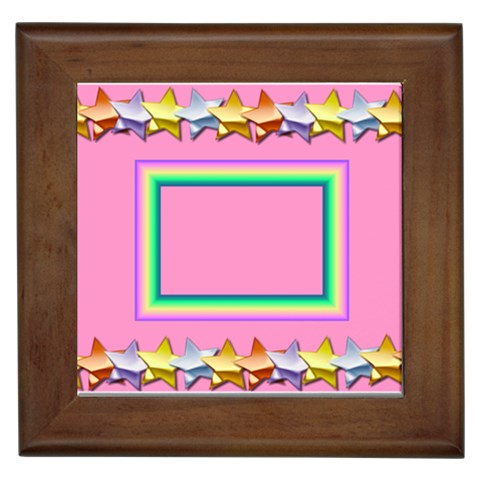 Happy Birthday Framed Tile By Daniela Front