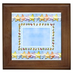 Happy Birthday Baby Boy - Framed Tile