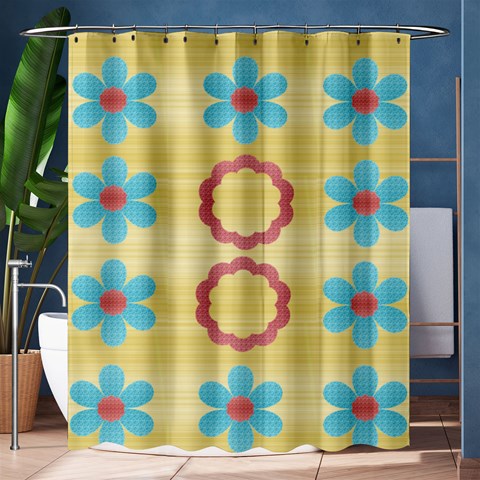 My Flowers 60 x72  Curtain