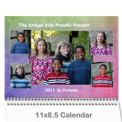 2011 Calendar - Wall Calendar 11  x 8.5  (12-Months)