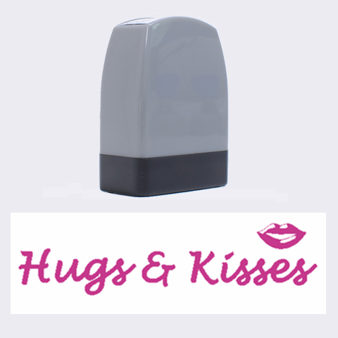 Hugs & Kisses By Daniela 1.4 x0.5  Stamp