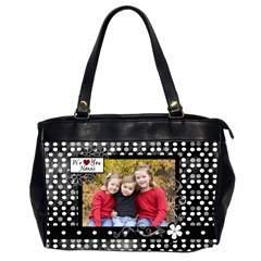 Grandma Purse - Oversize Office Handbag (2 Sides)