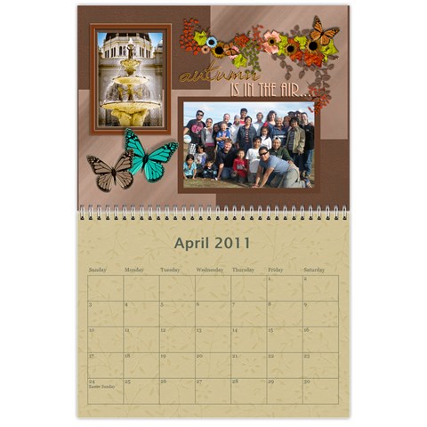 Church Calendar By Jo Apr 2011