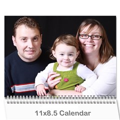 2011 General - Claire Only - Wall Calendar 11  x 8.5  (12-Months)
