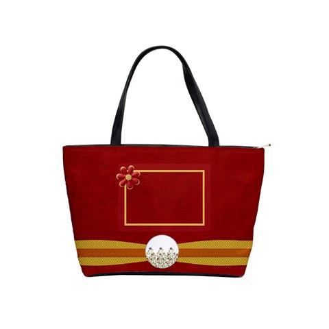 Tangerine Breeze Handbag 1 By Lisa Minor Front