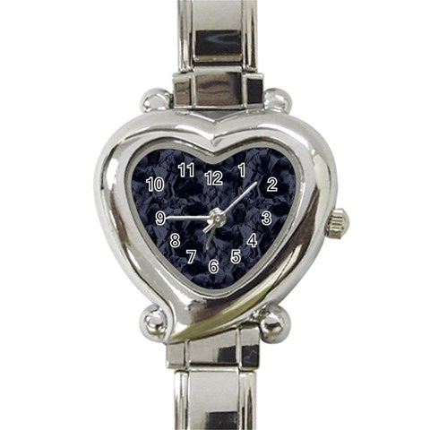 Heart Watch Black By Chere s Creations Front