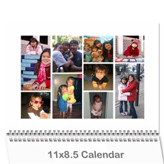 joyce calendar - Wall Calendar 11  x 8.5  (12-Months)